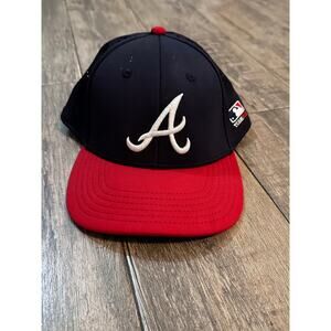 Atlanta Braves Men's Navy Red OC Sport MLB Baseball Cap Size M/L